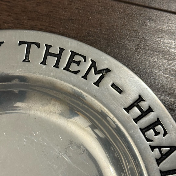 Wilton Armetale American Inspirations Engraved 9.25” Plate - Picture 4 of 7